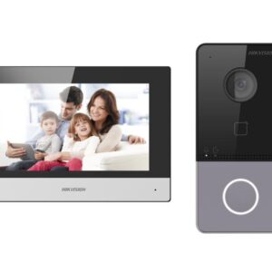 KIT VIDEO PORTEIRO IP DS-KIS603-P - HIKVISION